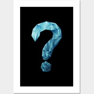 Question mark Posters and Art